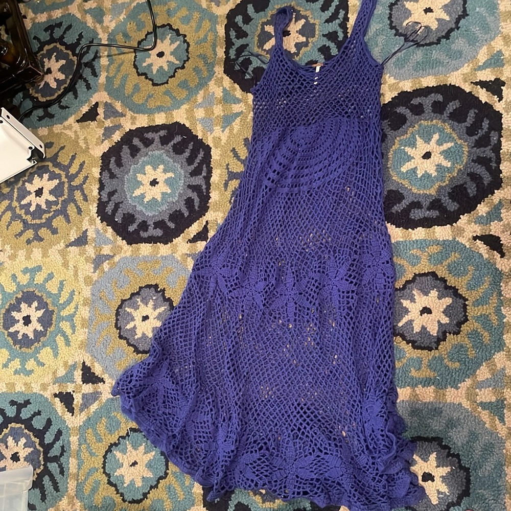 Free People Sunny Day Crochet Dress - Picture 4 of 4